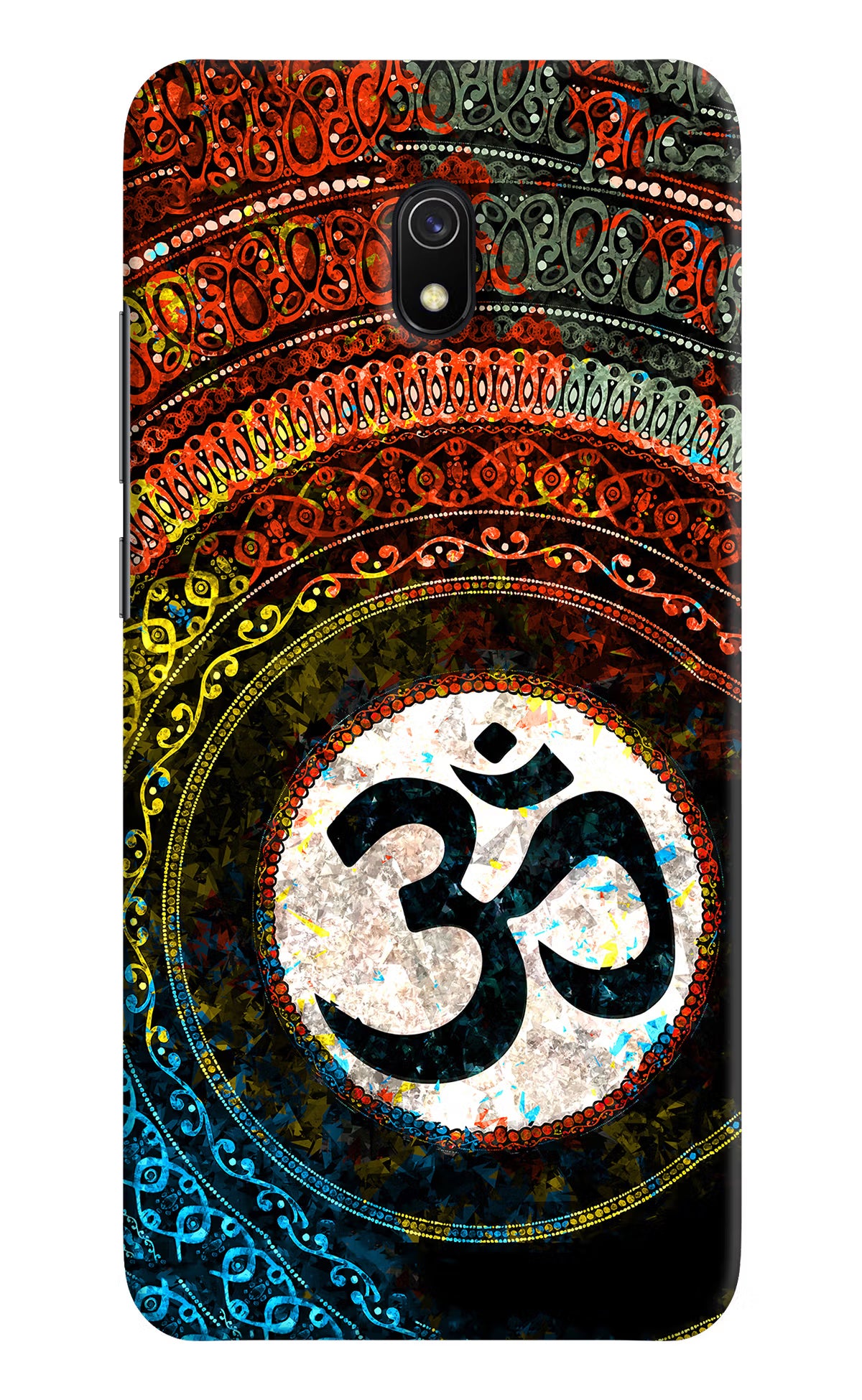 Om Cultural Redmi 8A Hard Case Back Cover by Casekaro