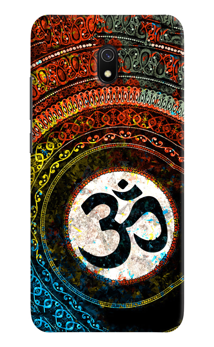 Om Cultural Redmi 8A Back Cover, Hard case