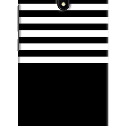 Black and White Print Redmi 8A Hard Case Back Cover by Casekaro