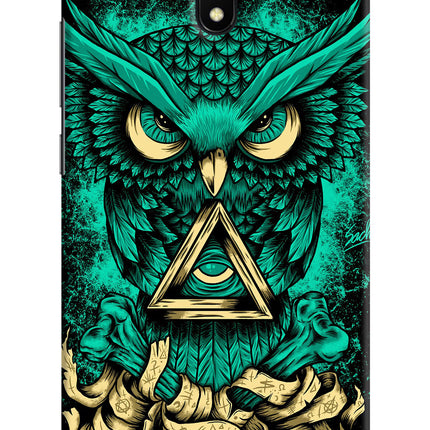 Green Owl Redmi 8A Hard Case Back Cover by Casekaro