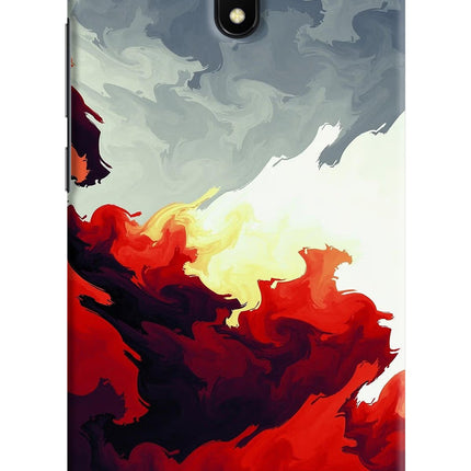 Fire Cloud Redmi 8A Hard Case Back Cover by Casekaro