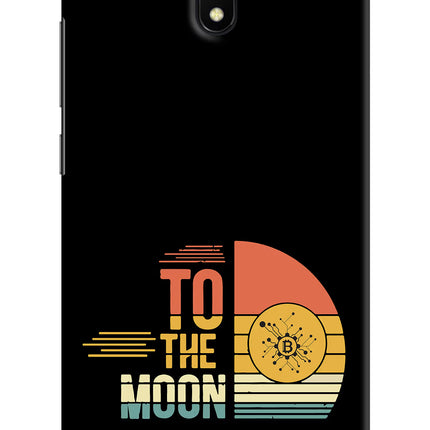 To the Moon Redmi 8A Hard Case Back Cover by Casekaro