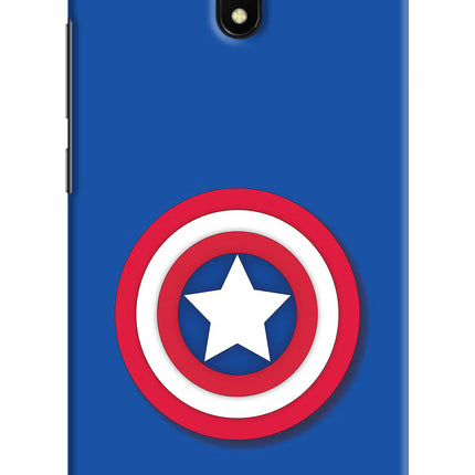 Shield Redmi 8A Hard Case Back Cover by Casekaro