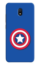 Shield Redmi 8A Hard Case Back Cover by Casekaro