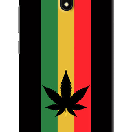 Weed Flag Redmi 8A Hard Case Back Cover by Casekaro