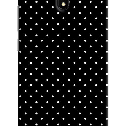White Dots Redmi 8A Hard Case Back Cover by Casekaro