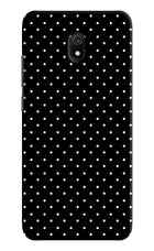 White Dots Redmi 8A Hard Case Back Cover by Casekaro