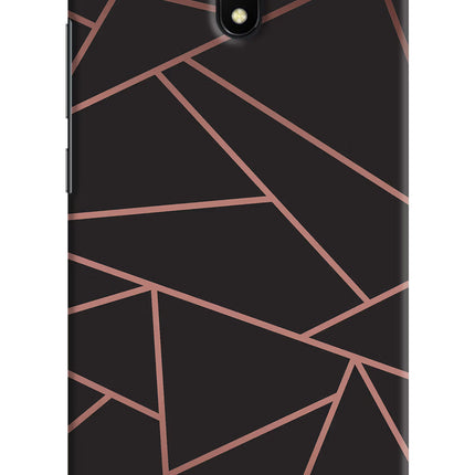 Geometric Pattern Redmi 8A Hard Case Back Cover by Casekaro