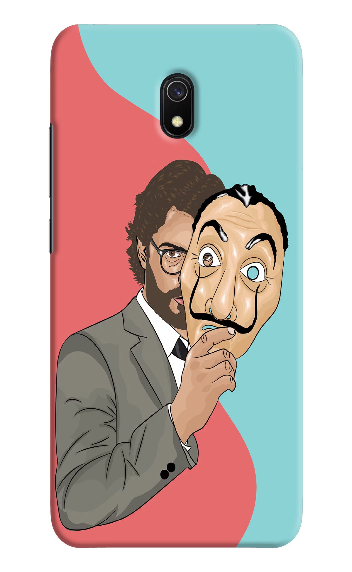 Professor Redmi 8A Hard Case Back Cover by Casekaro