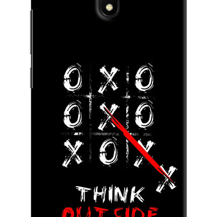 Think out of the BOX Redmi 8A Hard Case Back Cover by Casekaro
