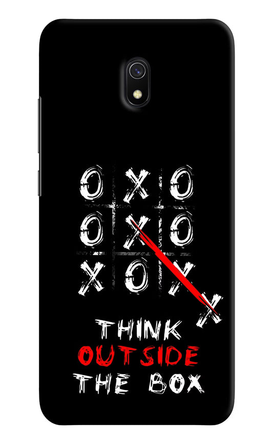 Think out of the BOX Redmi 8A Hard Case Back Cover by Casekaro