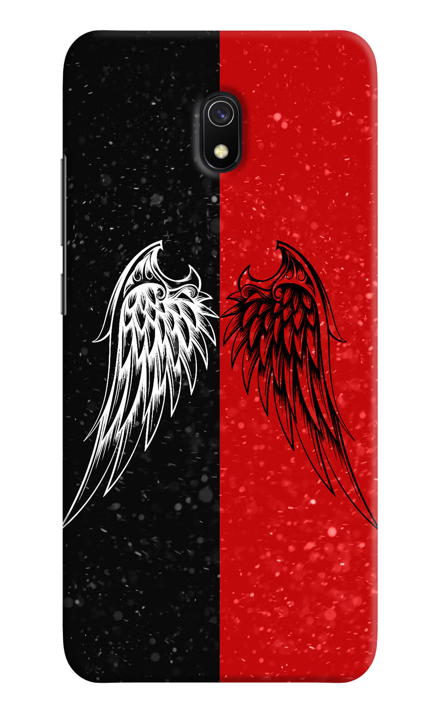 Wings Redmi 8A Back Cover, Hard case