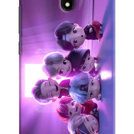 BTS Chibi Redmi 8A Hard Case Back Cover by Casekaro
