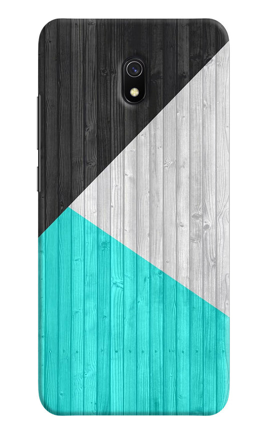Wooden Abstract Redmi 8A Hard Case Back Cover by Casekaro