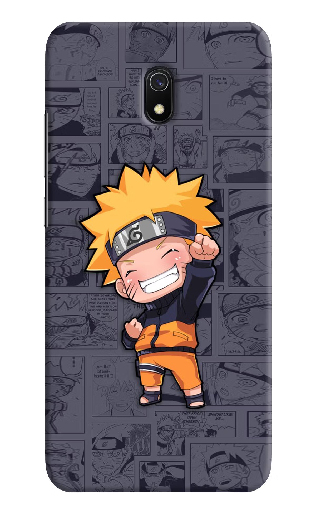 Chota Naruto Redmi 8A Hard Case Back Cover by Casekaro