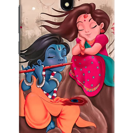 Radhe Krishna Redmi 8A Hard Case Back Cover by Casekaro