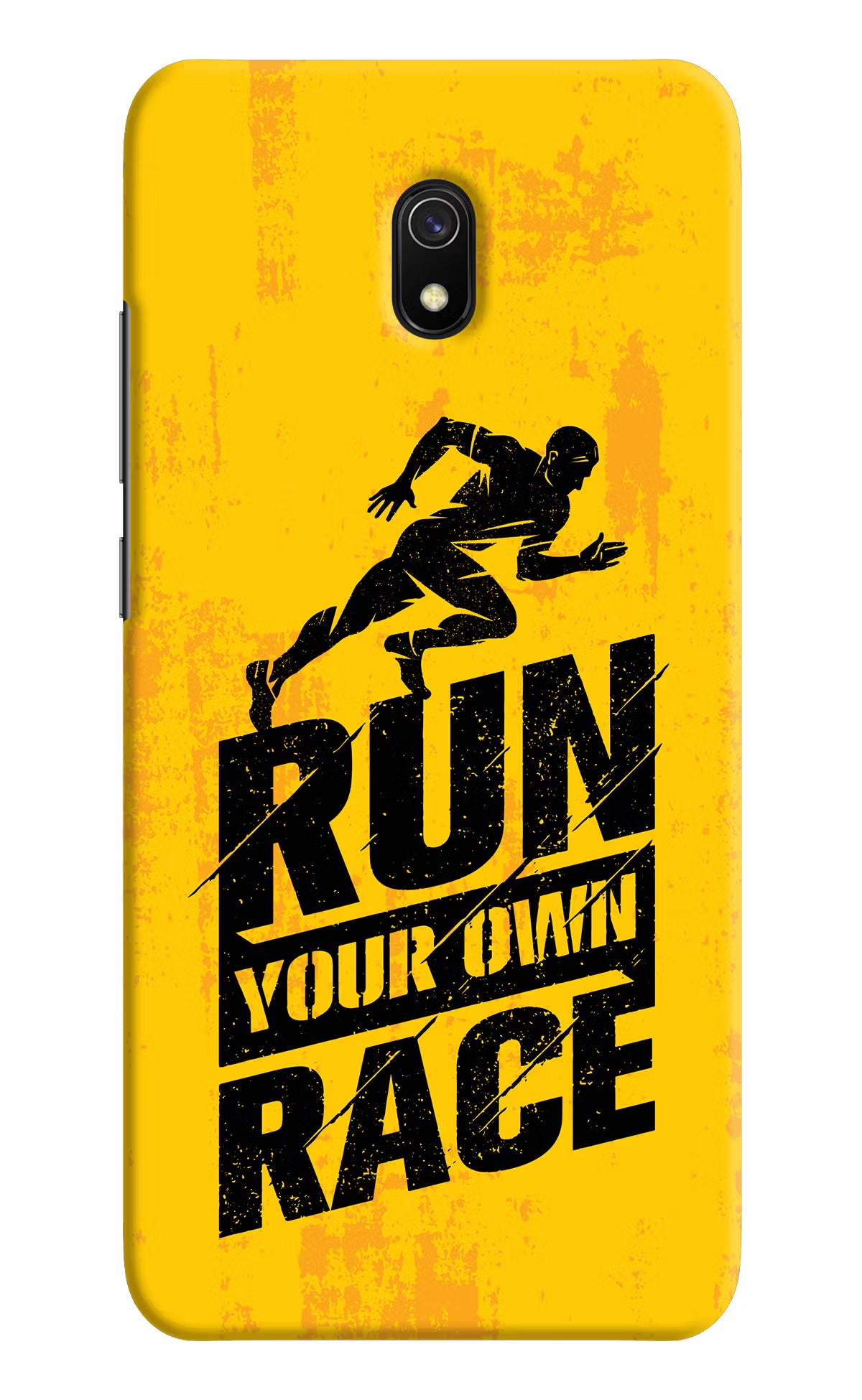 Run Your Own Race Redmi 8A Hard Case Back Cover by Casekaro