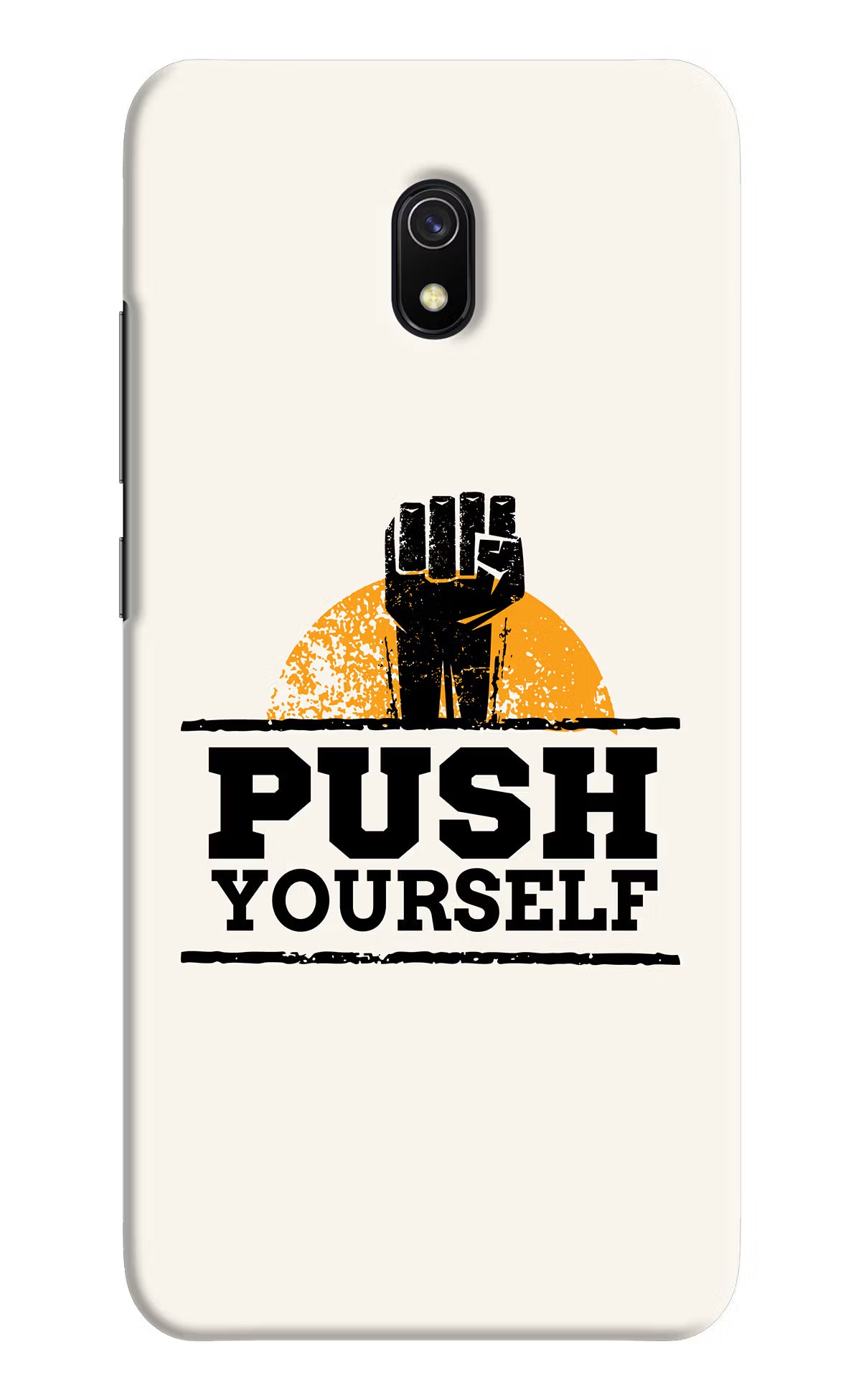 Push Yourself Redmi 8A Hard Case Back Cover by Casekaro