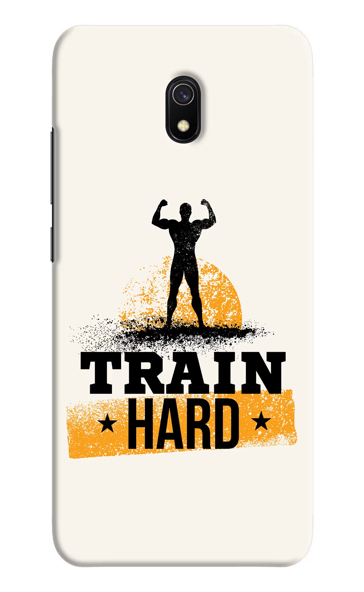 Train Hard Redmi 8A Hard Case Back Cover by Casekaro