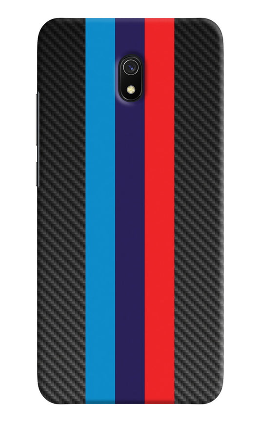 BMW Stripes Pattern Redmi 8A Back Cover