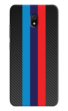 BMW Stripes Pattern Redmi 8A Hard Case Back Cover by Casekaro