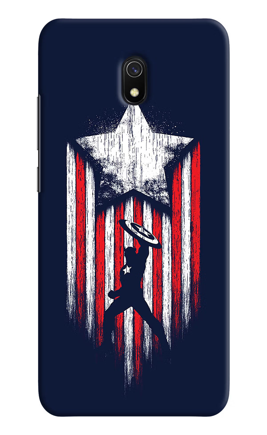 Captain America Marvel Art Redmi 8A Back Cover, Hard case
