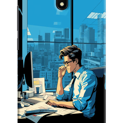 Focused Hustler (AI Generated) Redmi 8A Hard Case Back Cover by Casekaro
