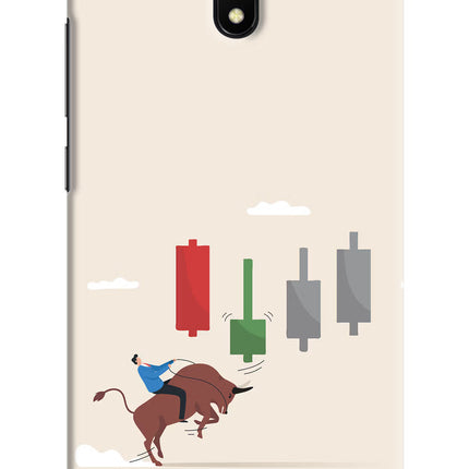 Bull Trading Momentum Redmi 8A Hard Case Back Cover by Casekaro