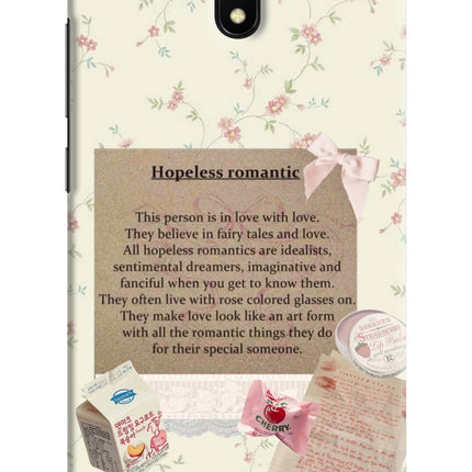 Hopeless Romantic Redmi 8A Hard Case Back Cover by Casekaro