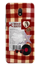 Queen of Disaster Redmi 8A Hard Case Back Cover by Casekaro