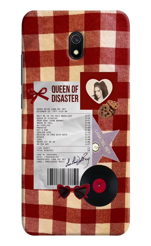 Queen of Disaster Redmi 8A Hard Case Back Cover by Casekaro