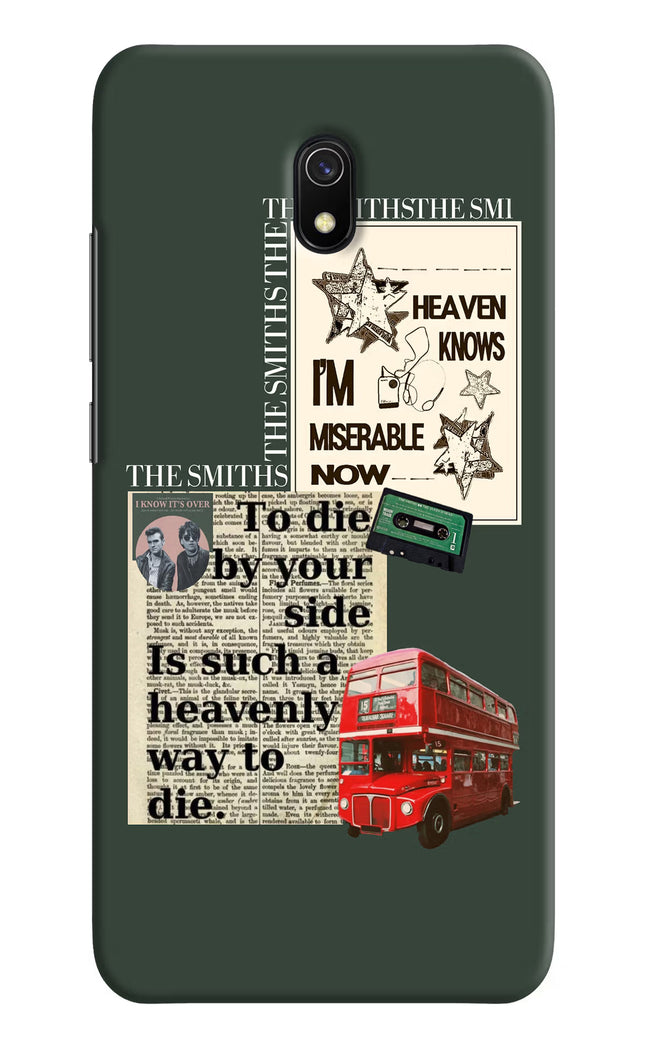 The Smiths Redmi 8A Hard Case Back Cover by Casekaro