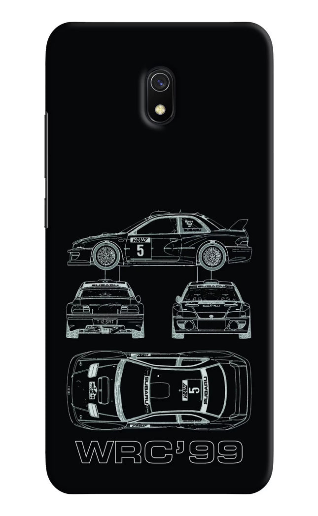 WRC'99 Redmi 8A Hard Case Back Cover by Casekaro