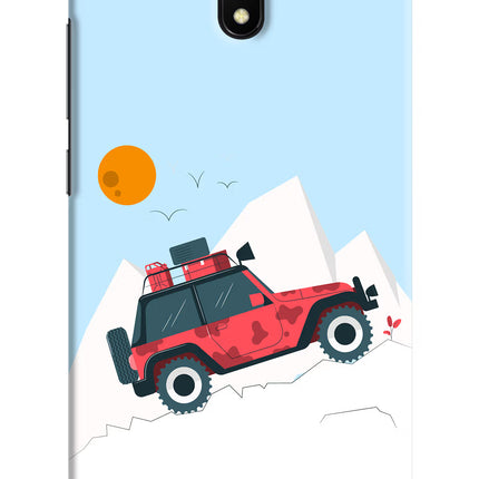 Mountain Trail Beast Redmi 8A Hard Case Back Cover by Casekaro