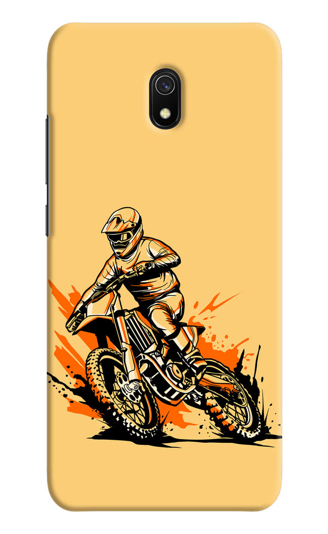 Off-Road Fury Redmi 8A Hard Case Back Cover by Casekaro