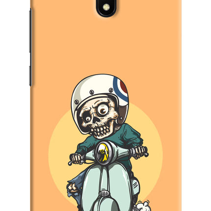 Undead Biker Redmi 8A Hard Case Back Cover by Casekaro
