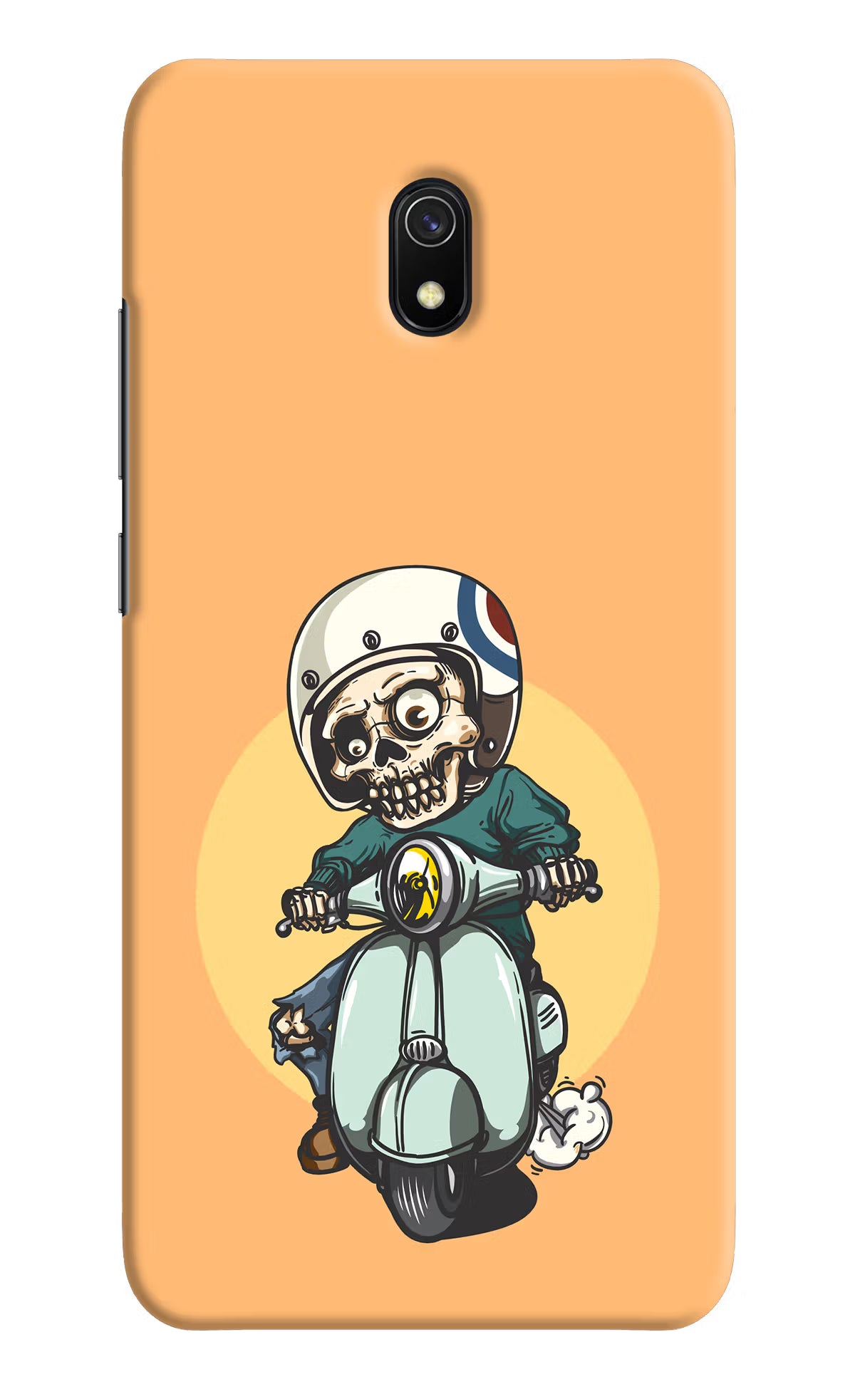 Undead Biker Redmi 8A Hard Case Back Cover by Casekaro
