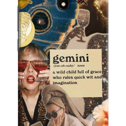 Gemini Zodiac Redmi 8A Hard Case Back Cover by Casekaro