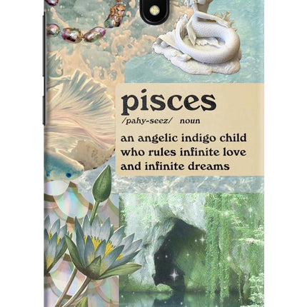 Pisces Zodiac Redmi 8A Hard Case Back Cover by Casekaro