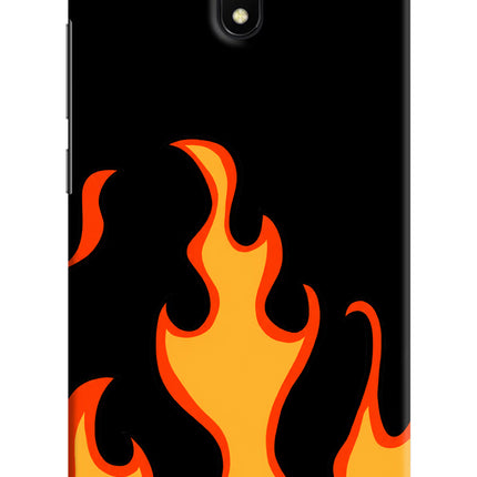 Fired Up – Black Redmi 8A Hard Case Back Cover by Casekaro