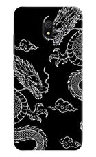 Twin Dragons Redmi 8A Hard Case Back Cover by Casekaro