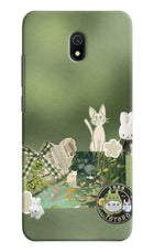 Aesthetic anime Redmi 8A Hard Case Back Cover by Casekaro