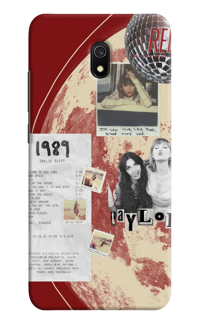 Taylor Swift Redmi 8A Hard Case Back Cover by Casekaro