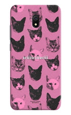 Pink Cats Redmi 8A Hard Case Back Cover by Casekaro