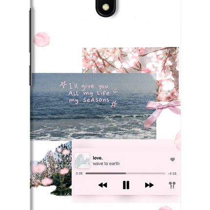 Wave to earth Redmi 8A Hard Case Back Cover by Casekaro