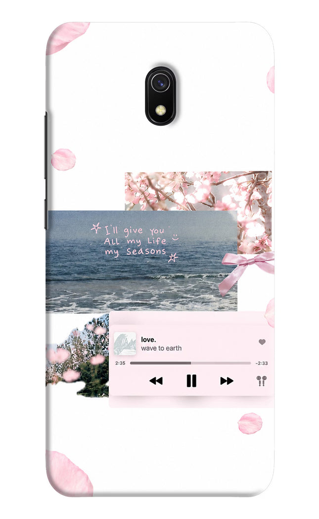 Wave to earth Redmi 8A Hard Case Back Cover by Casekaro