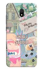 Studio Ghibli Redmi 8A Hard Case Back Cover by Casekaro