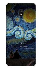 Softcore Redmi 8A Hard Case Back Cover by Casekaro