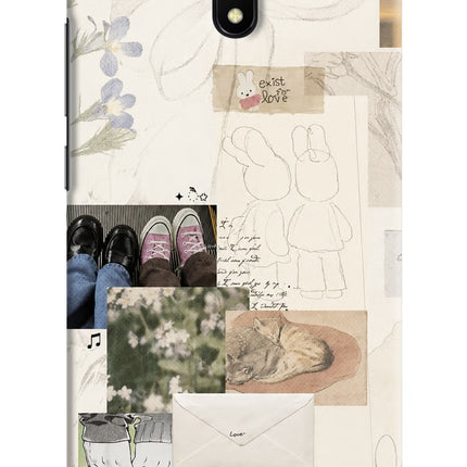 Soft Aesthetic Redmi 8A Hard Case Back Cover by Casekaro