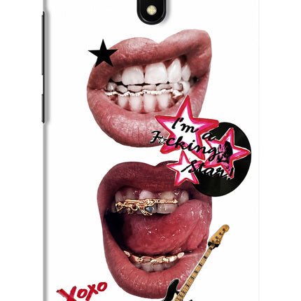 Rockstar Redmi 8A Hard Case Back Cover by Casekaro